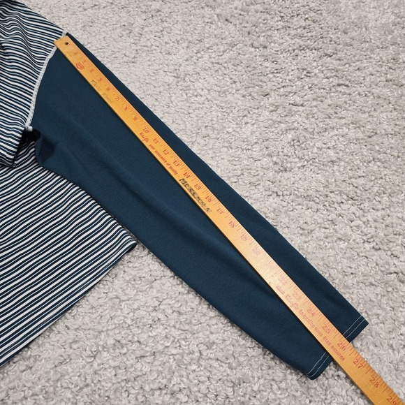 Patagonia Mens Shirt Blue L Capilene‎ 3 Midweight Baselayer Hiking Outdoor - Picture 8 of 9